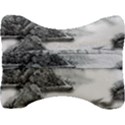 Ink-wash-painting-mountain-rolling-mountains Velour Seat Head Rest Cushion View2