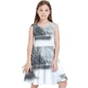 Ink-wash-painting-mountain-rolling-mountains Kids  Skater Dress View1