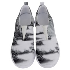 Ink-wash-painting-mountain-rolling-mountains No Lace Lightweight Shoes by Jancukart