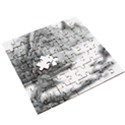 Ink-wash-painting-mountain-rolling-mountains Wooden Puzzle Square View3