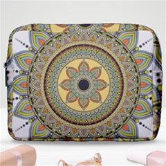 Motif-circle-vintage-circular-pattern Make Up Pouch (large)