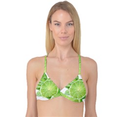 Lemon Clipart Reversible Tri Bikini Top