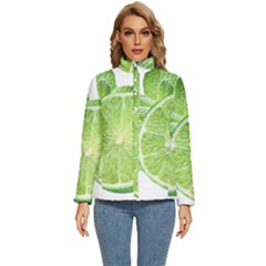 Lemon Clipart Women s Puffer Bubble Jacket Coat