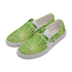 Lemon Clipart Women s Canvas Slip Ons