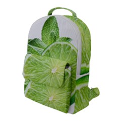 Lemon Clipart Flap Pocket Backpack (large)