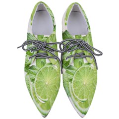 Lemon Clipart Pointed Oxford Shoes by Jancukart