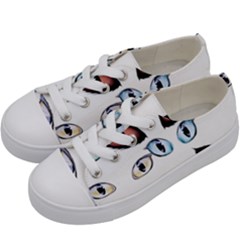 Glasses Kids  Low Top Canvas Sneakers