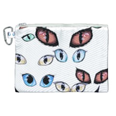 Glasses Canvas Cosmetic Bag (xl)