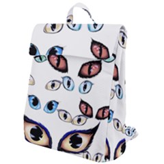 Glasses Flap Top Backpack