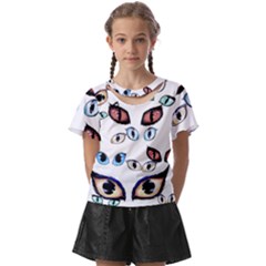 Glasses Kids  Front Cut Tee