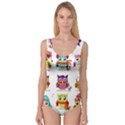 Cartoon-cute-owl-vector Princess Tank Leotard  View1