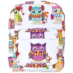 Cartoon-cute-owl-vector Full Print Backpack