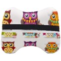 Cartoon-cute-owl-vector Head Support Cushion View2