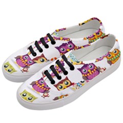 Cartoon-cute-owl-vector Women s Classic Low Top Sneakers by Jancukart