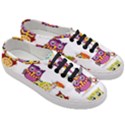 Cartoon-cute-owl-vector Women s Classic Low Top Sneakers View3