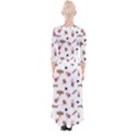 Children-wallpaper-background Quarter Sleeve Wrap Maxi Dress View2