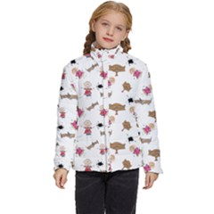 Children-wallpaper-background Kids  Puffer Bubble Jacket Coat