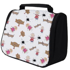 Children-wallpaper-background Full Print Travel Pouch (big)