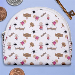 Children-wallpaper-background Horseshoe Style Canvas Pouch