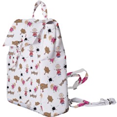 Children-wallpaper-background Buckle Everyday Backpack