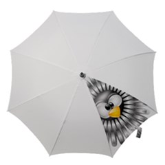 Owl-fluff-prance-animal-surprised Hook Handle Umbrellas (medium)