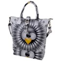 Owl-fluff-prance-animal-surprised Buckle Top Tote Bag View1