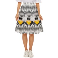 Owl-fluff-prance-animal-surprised Classic Short Skirt