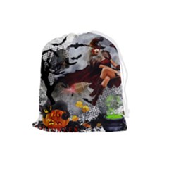 Halloween Drawstring Pouch (large)