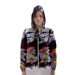 Halloween Women s Hooded Windbreaker