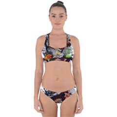 Halloween Cross Back Hipster Bikini Set