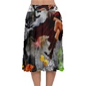 Halloween Velvet Flared Midi Skirt View2