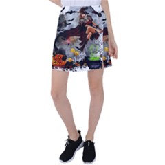 Halloween Tennis Skirt by Jancukart