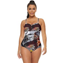 Halloween Retro Full Coverage Swimsuit