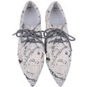 Florida-map-antique-line-art Pointed Oxford Shoes View1