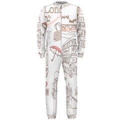 I Love London Drawing Onepiece Jumpsuit (men) by Jancukart