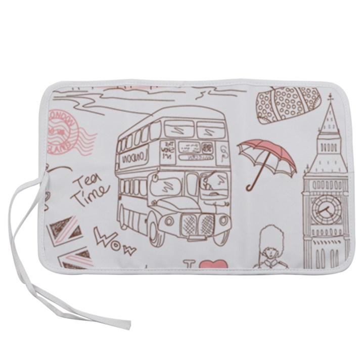 I Love London Drawing Pen Storage Case (M)