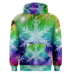 Christmas-snowflake-background Men s Core Hoodie