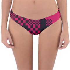 Cube-square-block-shape-creative Reversible Hipster Bikini Bottoms by Amaryn4rt