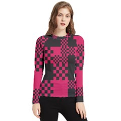 Cube-square-block-shape-creative Women s Long Sleeve Rash Guard by Amaryn4rt