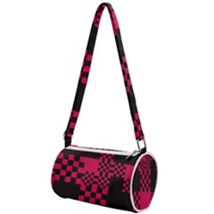 Cube-square-block-shape-creative Mini Cylinder Bag by Amaryn4rt