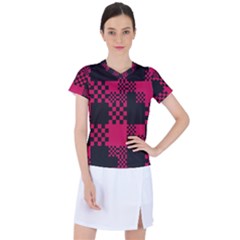 Cube-square-block-shape-creative Women s Sports Top by Amaryn4rt