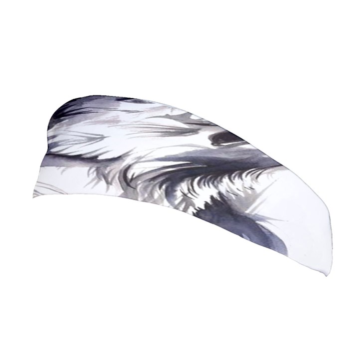 Tattoo-ink-flash-drawing-wolf Stretchable Headband