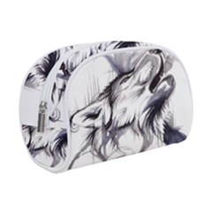 Tattoo-ink-flash-drawing-wolf Make Up Case (small)