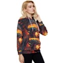 Dragon Fire Fantasy Art Women s Lightweight Drawstring Hoodie View3