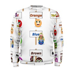 Graphic-smiley-color-diagram Men s Sweatshirt by Jancukart