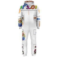 Graphic-smiley-color-diagram Hooded Jumpsuit (men)