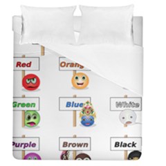 Graphic-smiley-color-diagram Duvet Cover (queen Size) by Jancukart