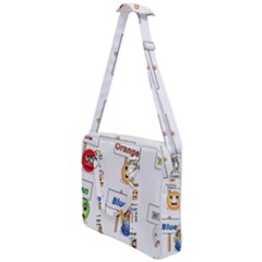 Graphic-smiley-color-diagram Cross Body Office Bag