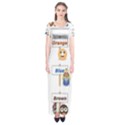 Graphic-smiley-color-diagram Short Sleeve Maxi Dress View1