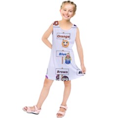 Graphic-smiley-color-diagram Kids  Tunic Dress